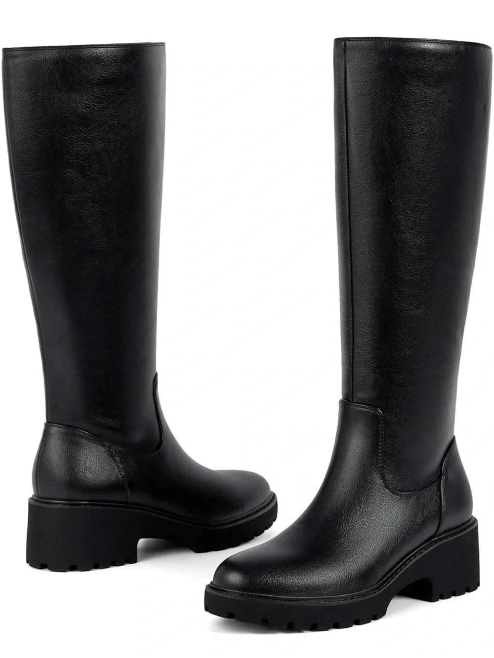 Women's Knee High Wedge Boots